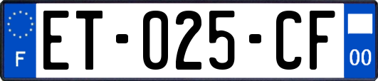 ET-025-CF