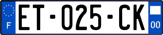 ET-025-CK