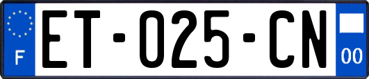 ET-025-CN