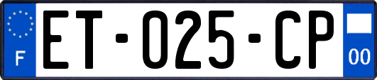 ET-025-CP