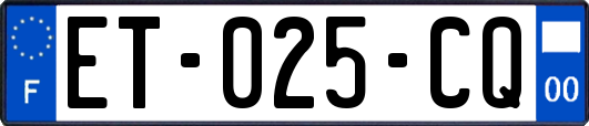 ET-025-CQ