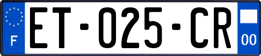 ET-025-CR