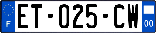 ET-025-CW