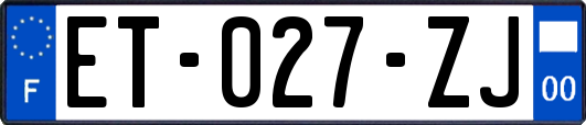 ET-027-ZJ