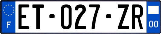 ET-027-ZR