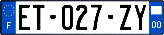 ET-027-ZY