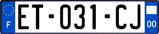 ET-031-CJ