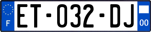ET-032-DJ