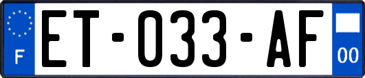 ET-033-AF