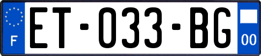ET-033-BG