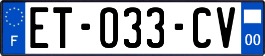 ET-033-CV