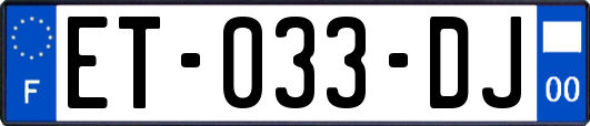 ET-033-DJ