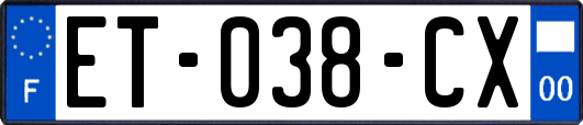 ET-038-CX