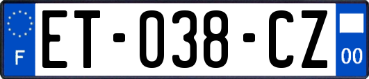 ET-038-CZ