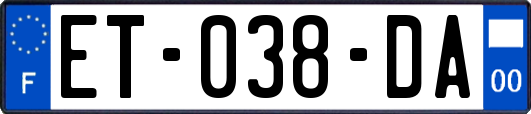 ET-038-DA