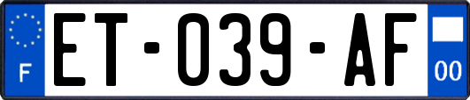 ET-039-AF