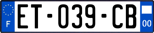 ET-039-CB