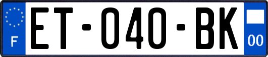 ET-040-BK