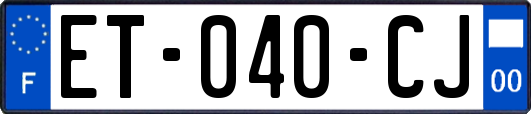 ET-040-CJ