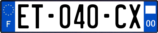 ET-040-CX