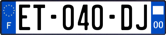 ET-040-DJ