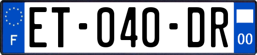 ET-040-DR