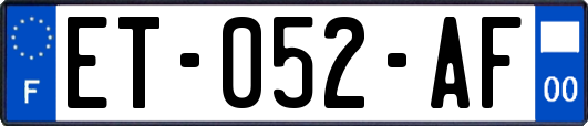 ET-052-AF