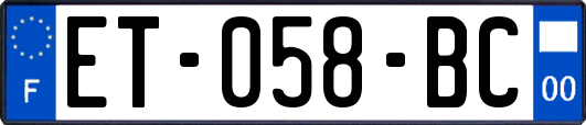ET-058-BC