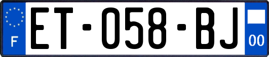 ET-058-BJ
