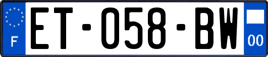 ET-058-BW