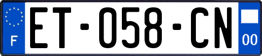 ET-058-CN