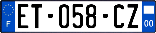 ET-058-CZ