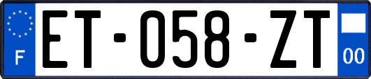 ET-058-ZT