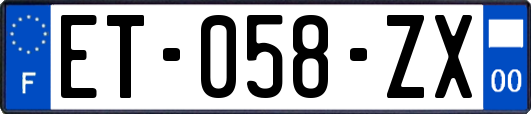 ET-058-ZX