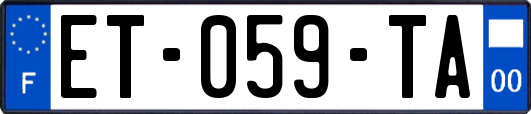 ET-059-TA