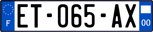 ET-065-AX