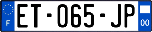 ET-065-JP