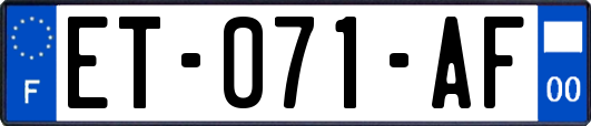 ET-071-AF