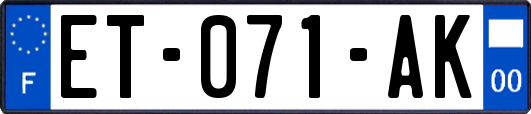 ET-071-AK