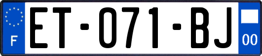 ET-071-BJ