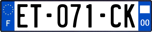 ET-071-CK