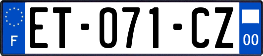 ET-071-CZ
