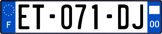 ET-071-DJ
