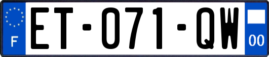 ET-071-QW