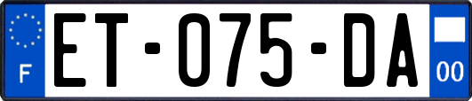 ET-075-DA