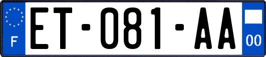 ET-081-AA