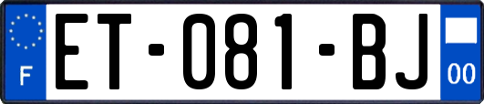 ET-081-BJ