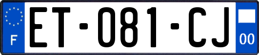 ET-081-CJ