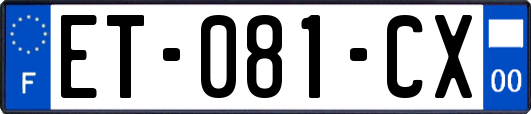 ET-081-CX