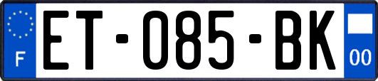 ET-085-BK